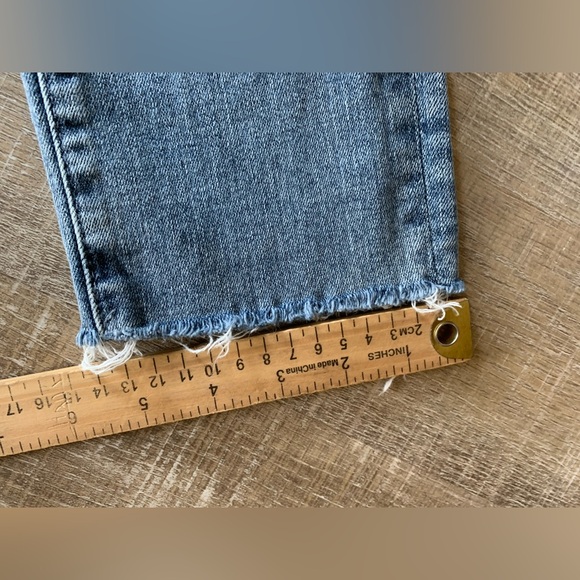 ▶️ AG Adriano goldshmied Women’s blue jeans 26R straight skinny stretch 27x27 - Picture 10 of 14